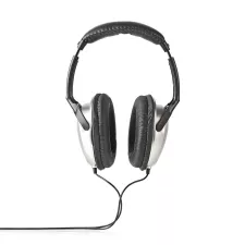 obrázek produktu Kabelová Sluchátka Přes Uši | Délka kabelu: 2.70 m | Ovládání Hlasitosti | Černá / Stříbrná