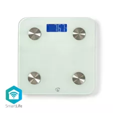 obrázek produktu SmartLife Osobní Váha | Wi-Fi | BMR / Hmotnost / Kosti / Svaly / Tuk / Voda | 8 | Špičkové zatížení: 180 kg | Android™ / IOS | Skl