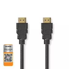 obrázek produktu Premium Vysokorychlostní HDMI ™ kabel s Ethernetem | Konektor HDMI ™ | Konektor HDMI ™ | 4K@60Hz | 18 Gbps | 2.00 m | Kulatý | PVC |