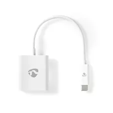 obrázek produktu USB-C™ Adaptér | USB 3.2 Gen 1 | USB-C™ Zástrčka | Výstup HDMI™ | 4K@30Hz | 0.20 m | Kulatý | Poniklované | PVC | Bílá | Box
