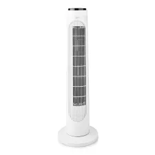 obrázek produktu Sloupový Ventilátor | 3-Rychlostní | Rotace | 50 W | Dálkové ovládání | Bílá / Černá