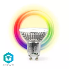 obrázek produktu SmartLife LED Spot | Wi-Fi | GU10 | 345 lm | 5 W | RGB / Teplé až chladné bílé | 2700 - 6500 K | Energetická třída: G | Android™ /