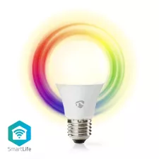 obrázek produktu SmartLife Plnobarevná Žárovka | Wi-Fi | E27 | 806 lm | 9 W | RGB / Teplé až chladné bílé | 2700 - 6500 K | Android™ / IOS | Žáro