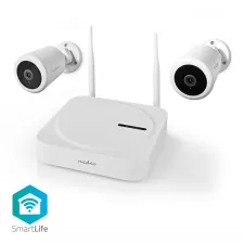 obrázek produktu Bezdrátový kamerový systém SmartLife | 2x Kamera | Full HD 1080p | IP65 | Noční vidění | Bílá