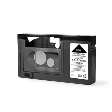 obrázek produktu VHS Převodník | Konverze: VHS-C na VHS | Plug and play | Černá