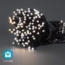 obrázek produktu Vánoční Osvětlení SmartLife | Řetěz | Wi-Fi | Teplé až chladné bílé | 100 LED\'s | 10.0 m | Android™ / IOS