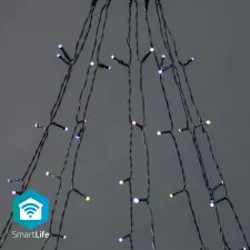 obrázek produktu Vánoční Osvětlení SmartLife | Strom | Wi-Fi | RGB | 180 LED\'s | 10 x 2 m | Android™ / IOS