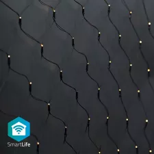 obrázek produktu Vánoční Osvětlení SmartLife | Síť | Wi-Fi | Teplá Bílá | 280 LED\'s | 3.00 m | 3 x 2 m | Android™ / IOS