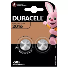 obrázek produktu Baterie lithiová, CR2016, Duracell, blistr, 2-pack, 42441