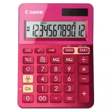 obrázek produktu Canon Kalkulačka LS-123K, růžová, stolní, dvanáctimístná