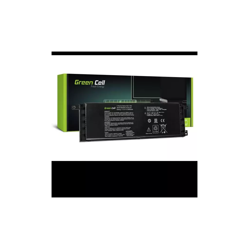 Obrázek produktu Green Cell baterie pro Asus X553 X553M F553 F553M / 7,2V 3800mAh