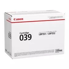 obrázek produktu Canon originální toner 039 BK, 0287C001, black, 11000str.