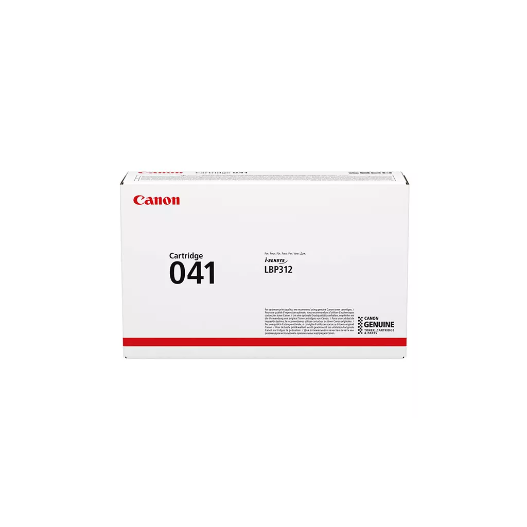 Obrázek produktu Canon originální toner 041 BK, 0452C002, black, 10000str.
