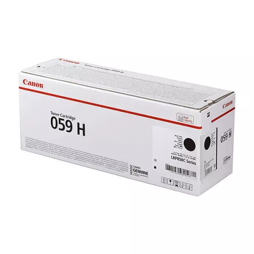 obrázek produktu Canon originální toner 059 H BK, 3627C001, black, 15500str., high capacity