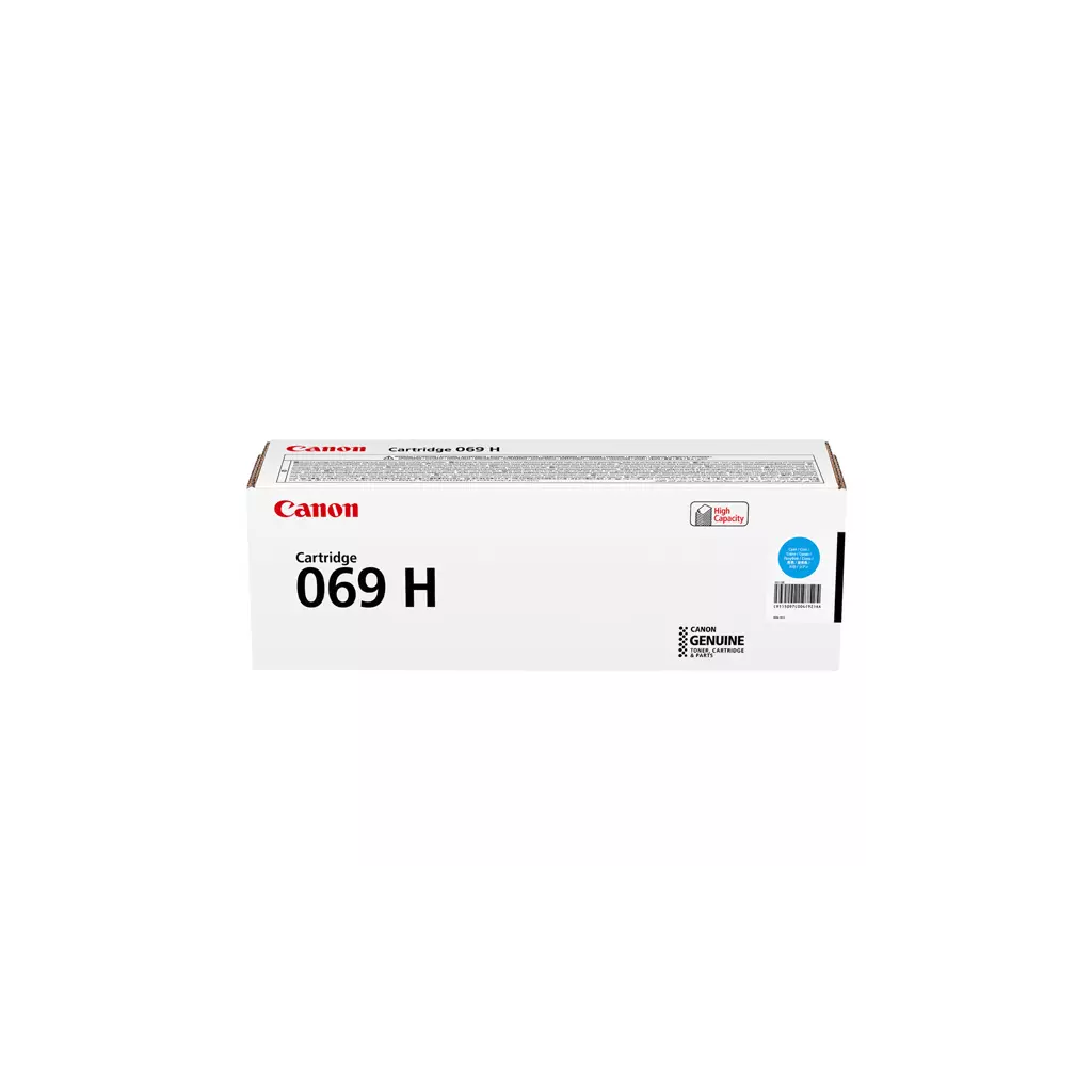 Obrázek produktu Canon originální toner 069 H C, 5097C004, cyan, 5500str., kontraktový produkt, high capacity