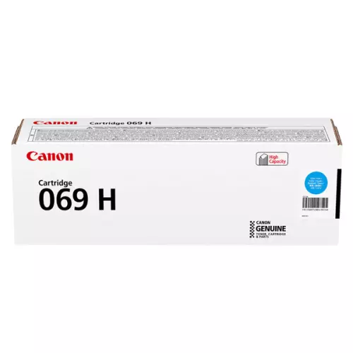 obrázek produktu Canon originální toner 069 H C, 5097C004, cyan, 5500str., kontraktový produkt, high capacity