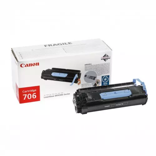 obrázek produktu Canon originální toner 706 BK, 0264B002, black, 5000str., DOPRODEJ