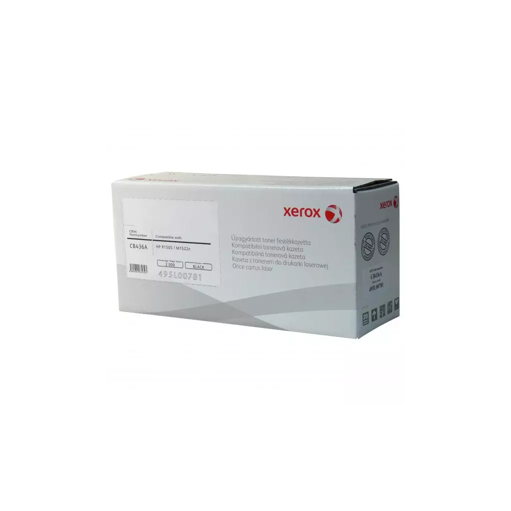 Obrázek produktu Xerox kompatibilní toner s CB436A, black, 2000str.