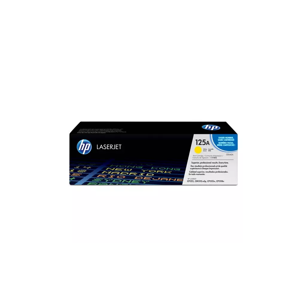 Obrázek produktu HP originální toner CB542A, HP 125A, yellow, 1400str.