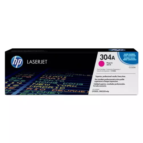 obrázek produktu HP originální toner CC533A, HP 304A, magenta, 2800str.