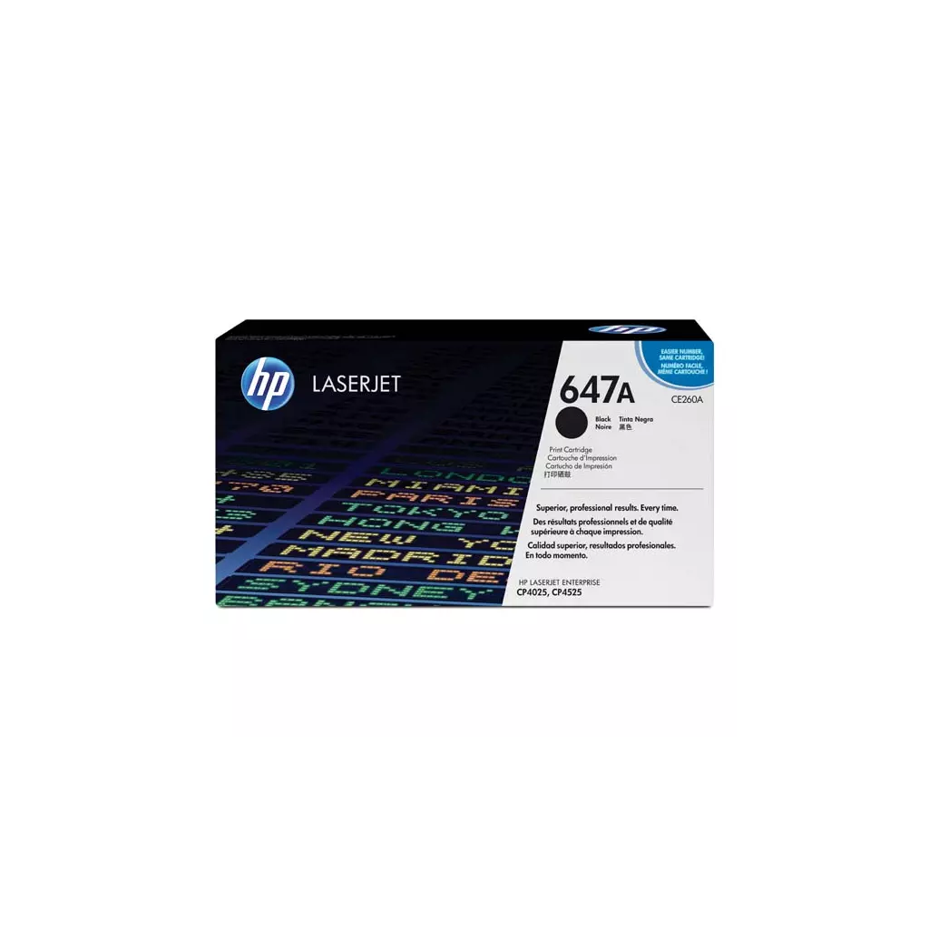 Obrázek produktu HP originální toner CE260A, HP 647A, black, 8500str.