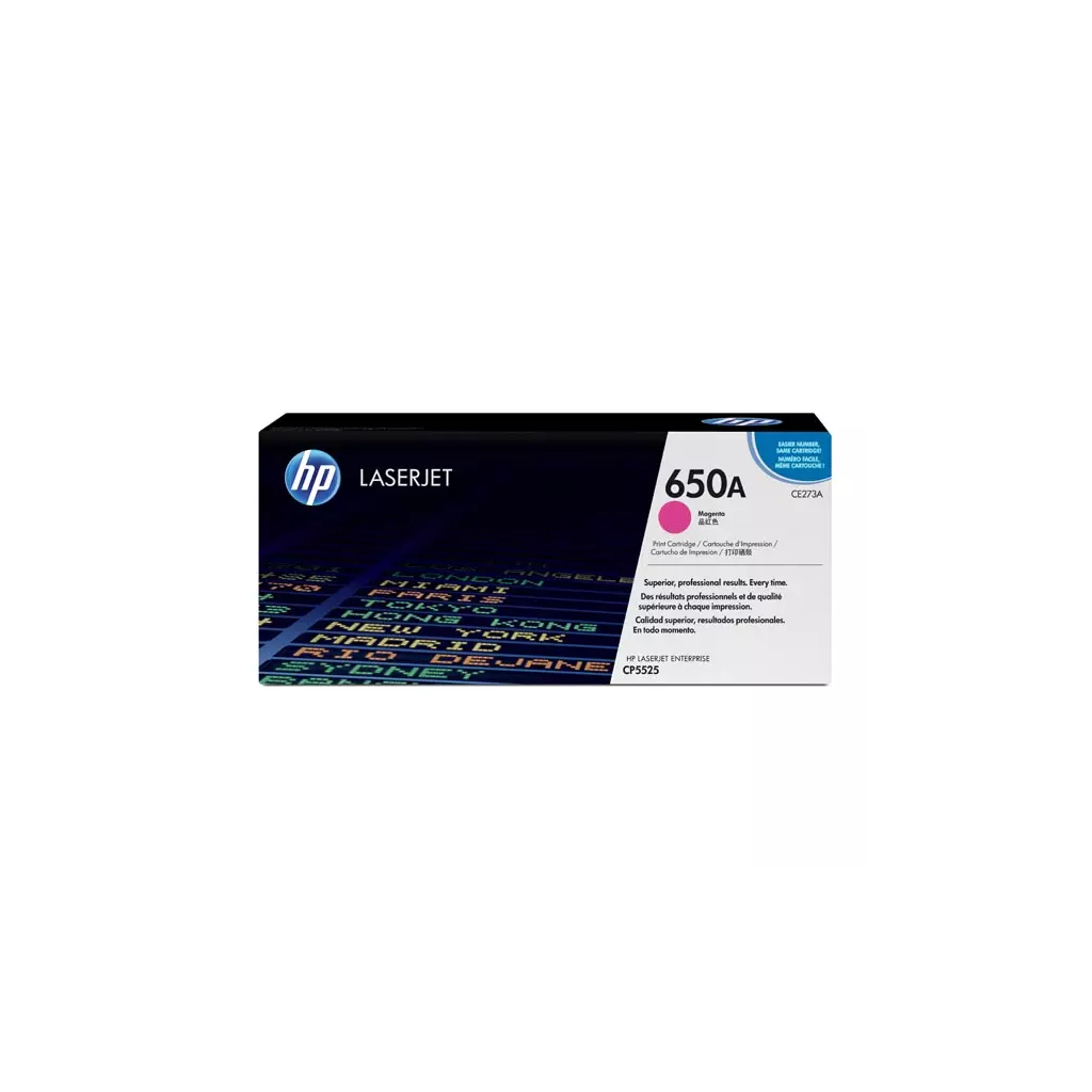 Obrázek produktu HP originální toner CE273A, HP 650A, magenta, 15000str.
