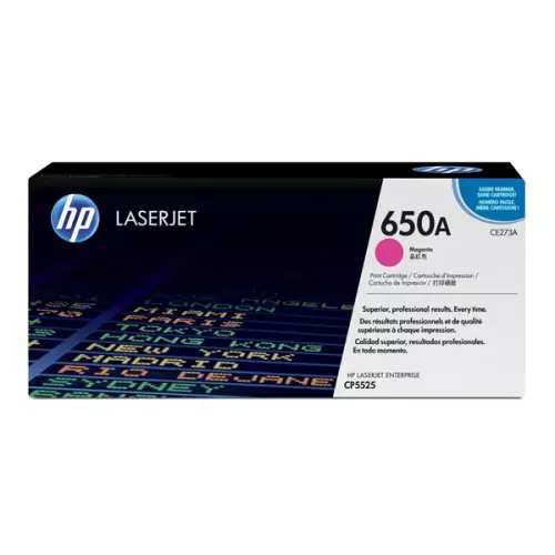 obrázek produktu HP originální toner CE273A, HP 650A, magenta, 15000str.