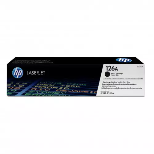 obrázek produktu HP originální toner CE310A, HP 126A, black, 1200str.
