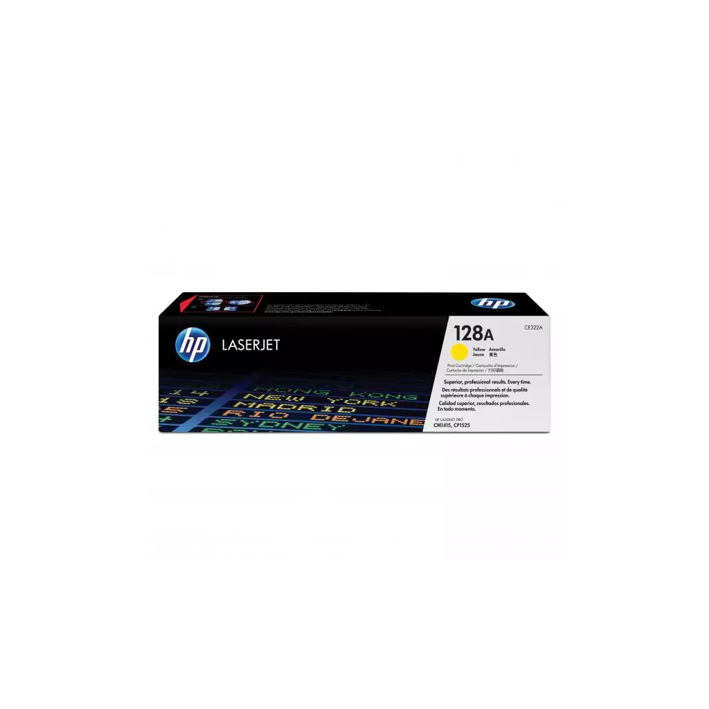 Obrázek produktu HP originální toner CE322A, HP 128A, yellow, 1300str.