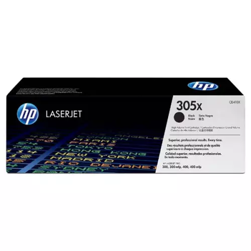 obrázek produktu HP originální toner CE410X, HP 305X, black, 4000str.