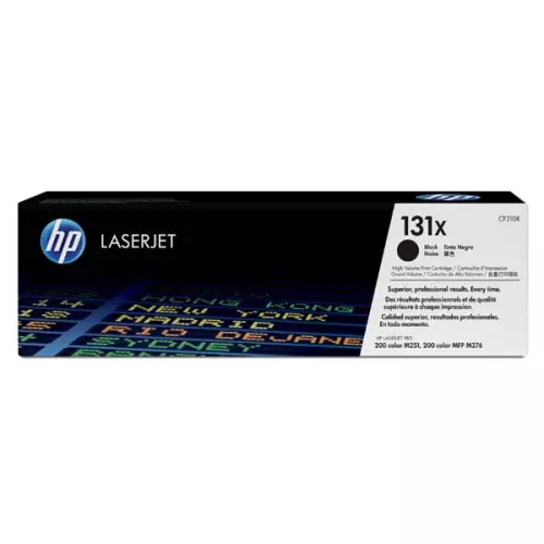 obrázek produktu HP originální toner CF210X, HP 131X, black, 2400str., 600g