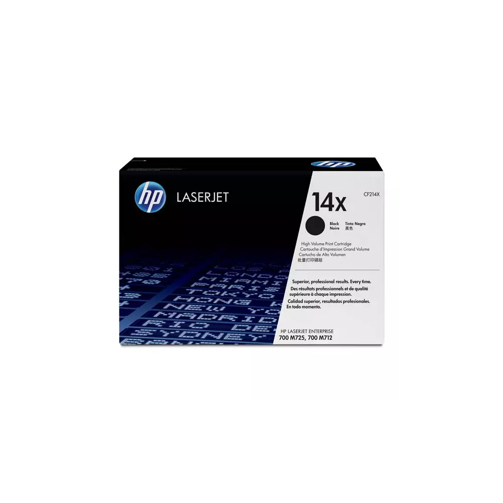 Obrázek produktu HP originální toner CF214X, HP 14X, black, 17500str.