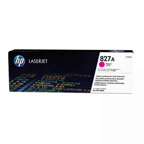 obrázek produktu HP originální toner CF303A, HP 827A, magenta, 32000str., 850g