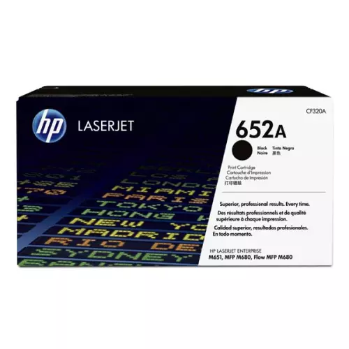 obrázek produktu HP originální toner CF320A, HP 652A, black, 11500str.