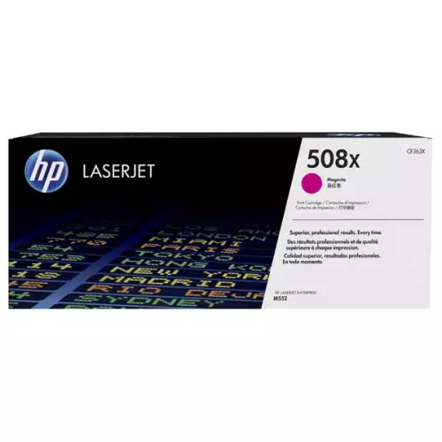 obrázek produktu HP originální toner CF363X, HP 508X, magenta, 9500str., high capacity