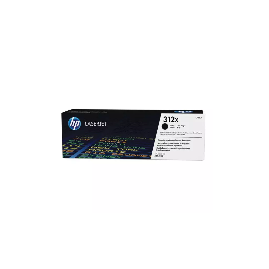 Obrázek produktu HP originální toner CF380X, HP 312X, black, 4400str.