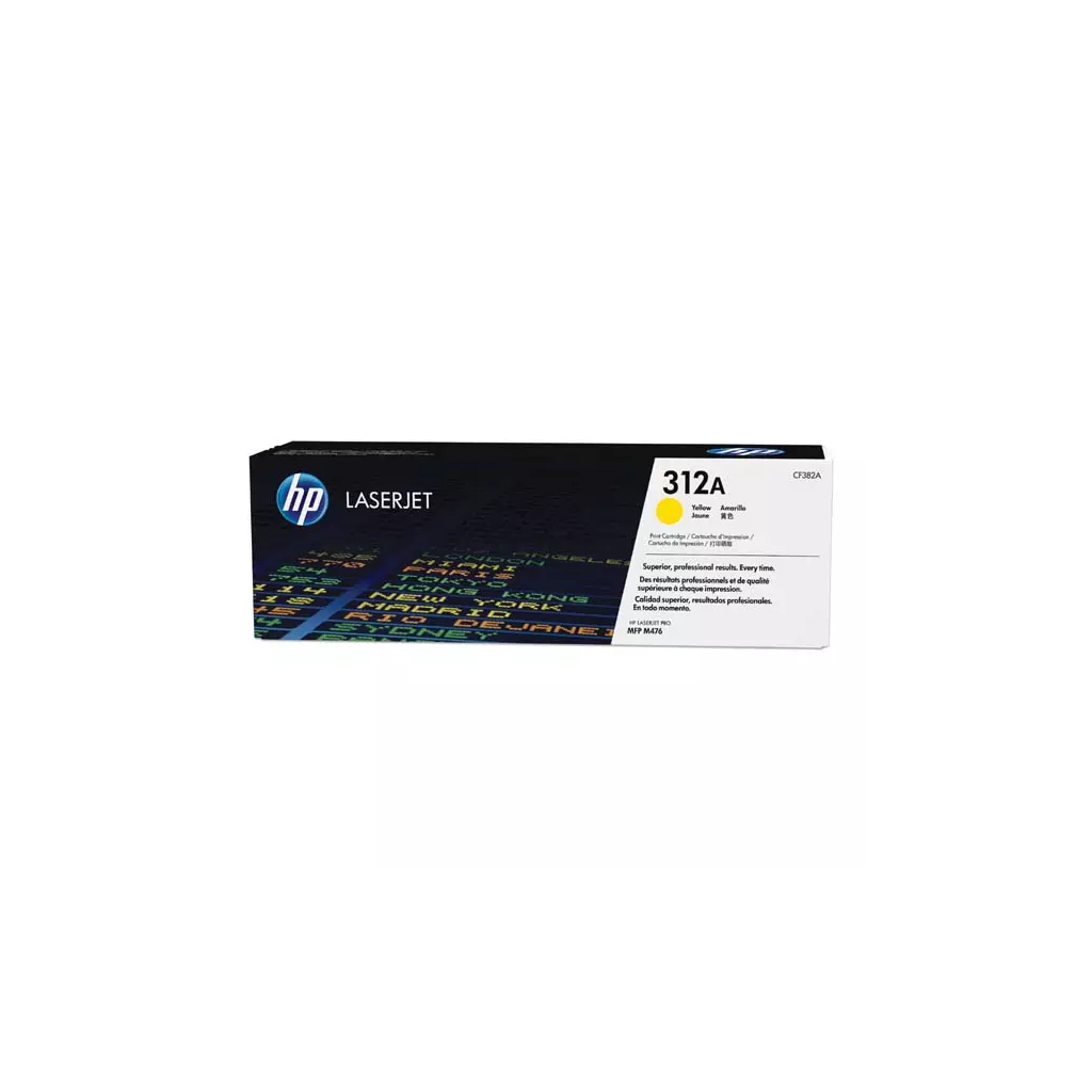 Obrázek produktu HP originální toner CF382A, HP 312A, yellow, 2700str., 720g