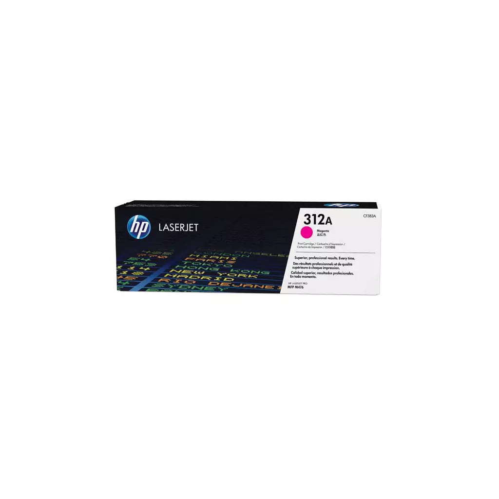 Obrázek produktu HP originální toner CF383A, HP 312A, magenta, 2700str., 720g