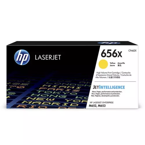 obrázek produktu HP originální toner CF462X, HP 656X, yellow, 22000str., high capacity