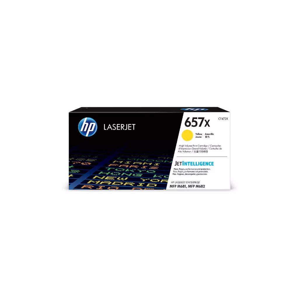 Obrázek produktu HP originální toner CF472X, HP 657X, yellow, 23000str., high capacity