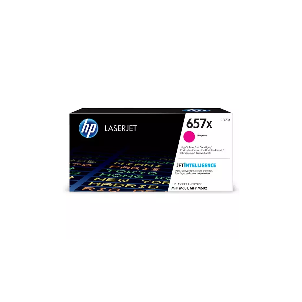 Obrázek produktu HP originální toner CF473X, HP 657X, magenta, 23000str., high capacity