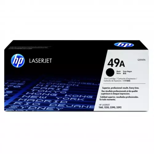 obrázek produktu HP originální toner Q5949A, HP 49A, black, 2500str.