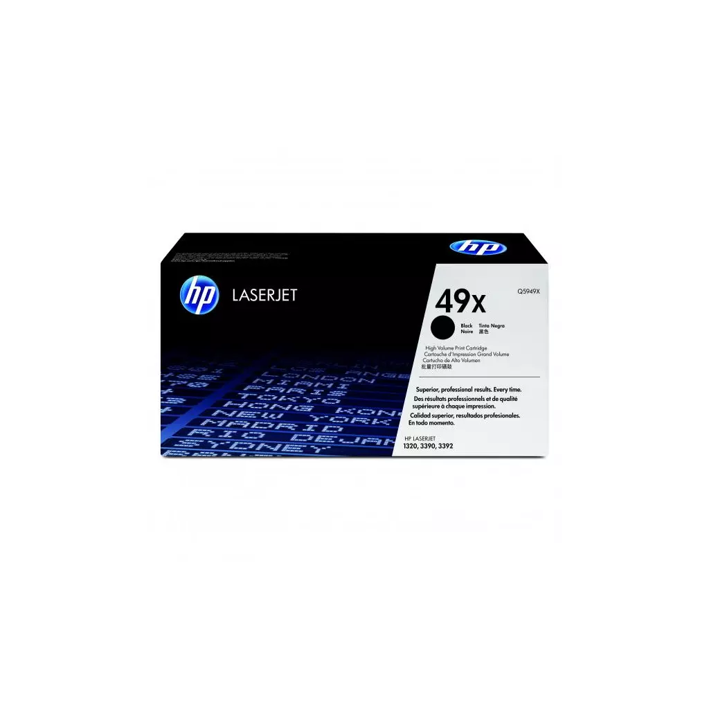 Obrázek produktu HP originální toner Q5949X, HP 49X, black, 6000str., high capacity