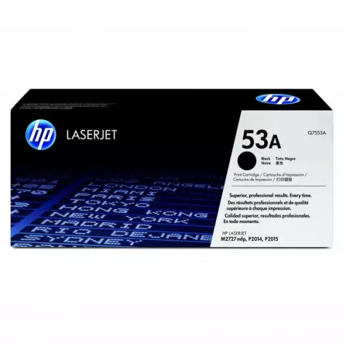 obrázek produktu HP originální toner Q7553A, HP 53A, black, 3000str.
