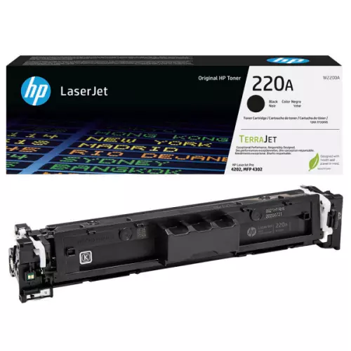 obrázek produktu HP originální toner W2200A, HP 220A, black, 2000str.