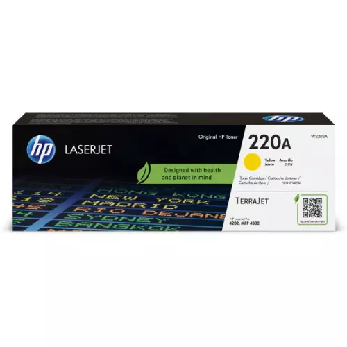 obrázek produktu HP originální toner W2202A, HP 220A, yellow, 1800str.