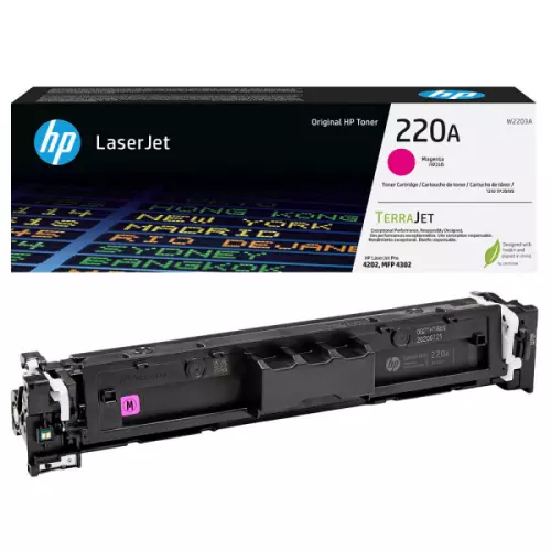 obrázek produktu HP originální toner W2203A, HP 220A, magenta, 1800str.