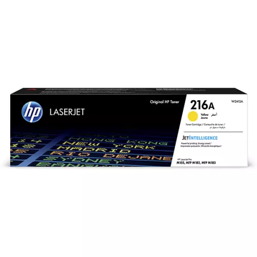obrázek produktu HP originální toner W2412A, HP 216A, yellow, 850str.