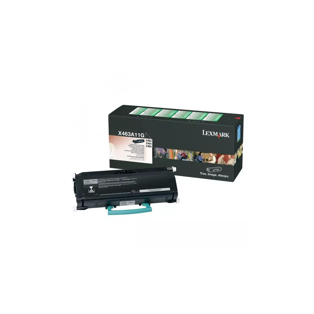 Obrázek produktu Lexmark originální toner X463A11G, black, 3500str., return