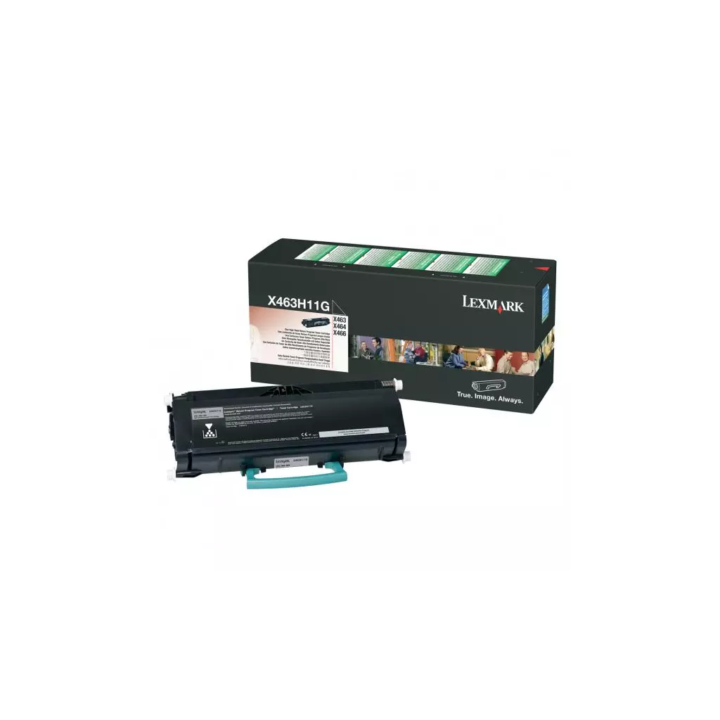 Obrázek produktu Lexmark originální toner X463H11G, black, 9000str., return